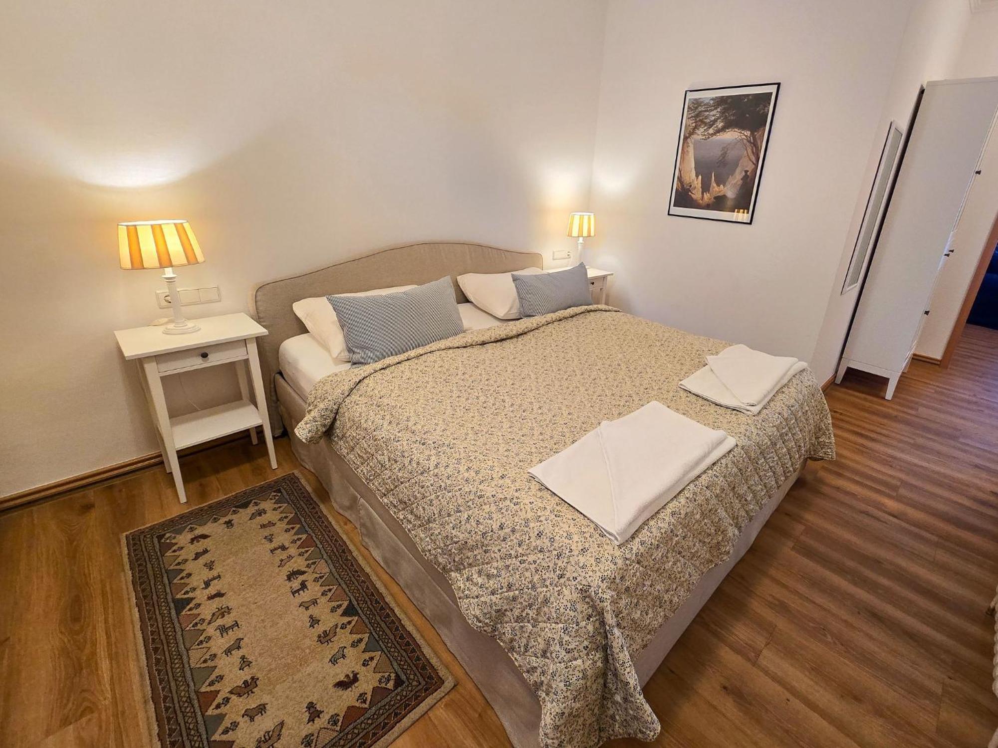 Strandvillen Binz - Ferienwohnung Mit Meerblick, 2 Schlafzimmern Und Balkon Sv-607 Luaran gambar